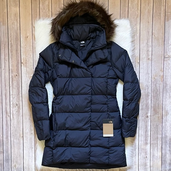 The North Face Jackets & Blazers - The North Face Women’s New Dealio Down Parka In Navy